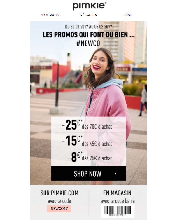 découvrez les meilleures offres et réductions avec nos codes promo exclusifs. économisez sur vos achats en ligne et n'hésitez pas à explorer notre sélection mise à jour régulièrement pour profiter d'économies significatives sur vos marques préférées.