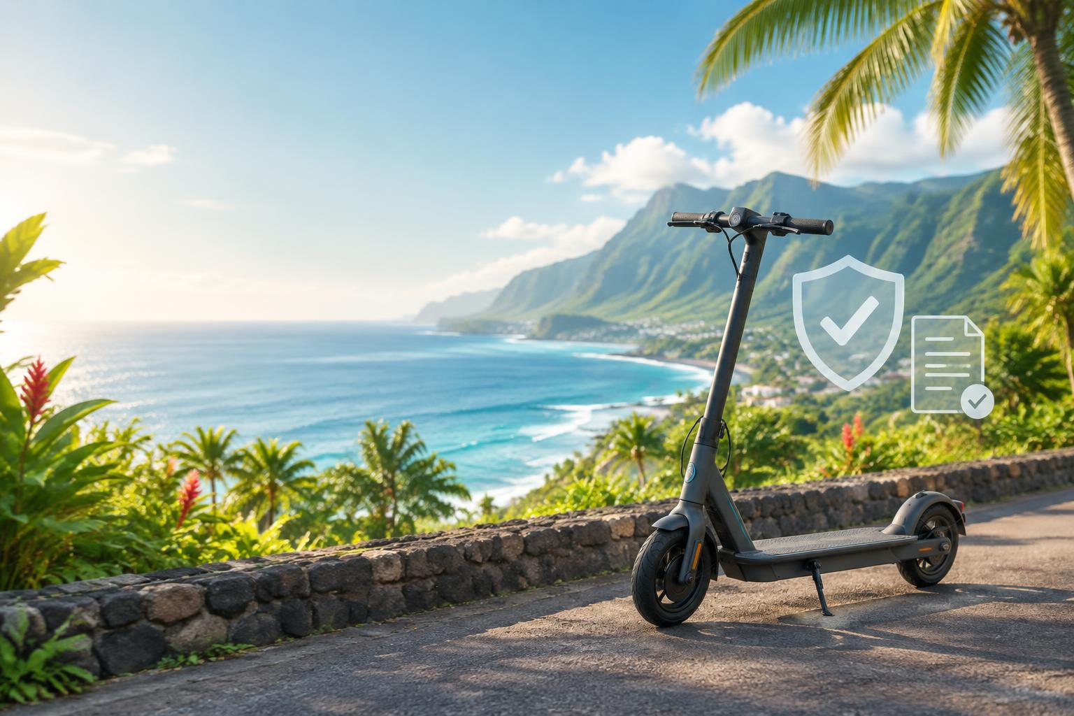 Assurance trottinette électrique obligatoire à La Réunion